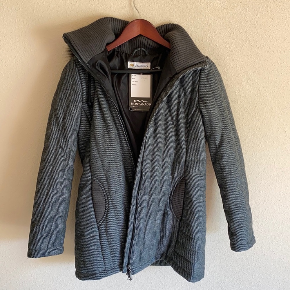 Utility jacket zip up